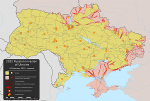 Russian-Ukraine on-ground war situation as of early March 4