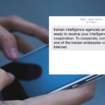 Israelis’ phones receive text messages from Iran!